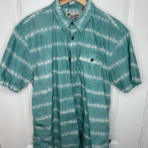Howler Brothers San Gabriel Hazy Horizon Seaspray Men’s Casual Shirt Size Large